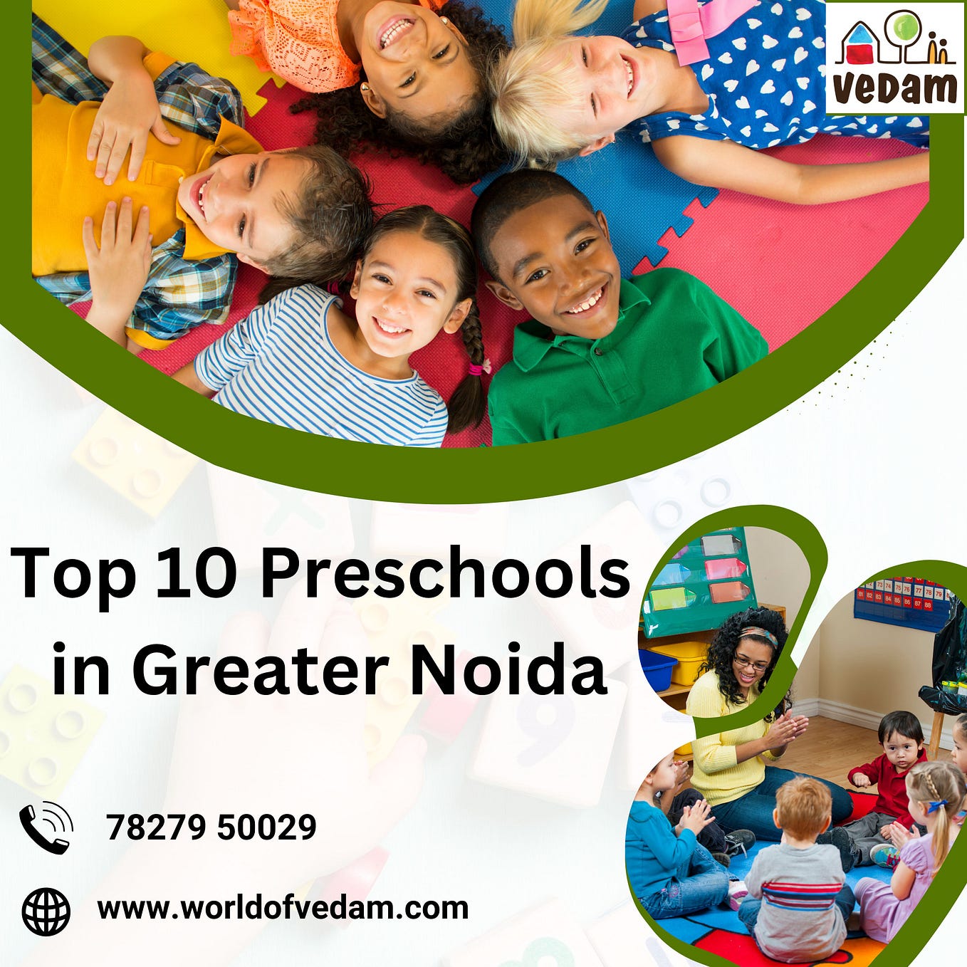 Top 10 Preschools in Greater Noida Vedam Preschool Medium