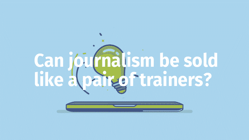 The Guardian: Can journalism be sold like a pair of trainers?