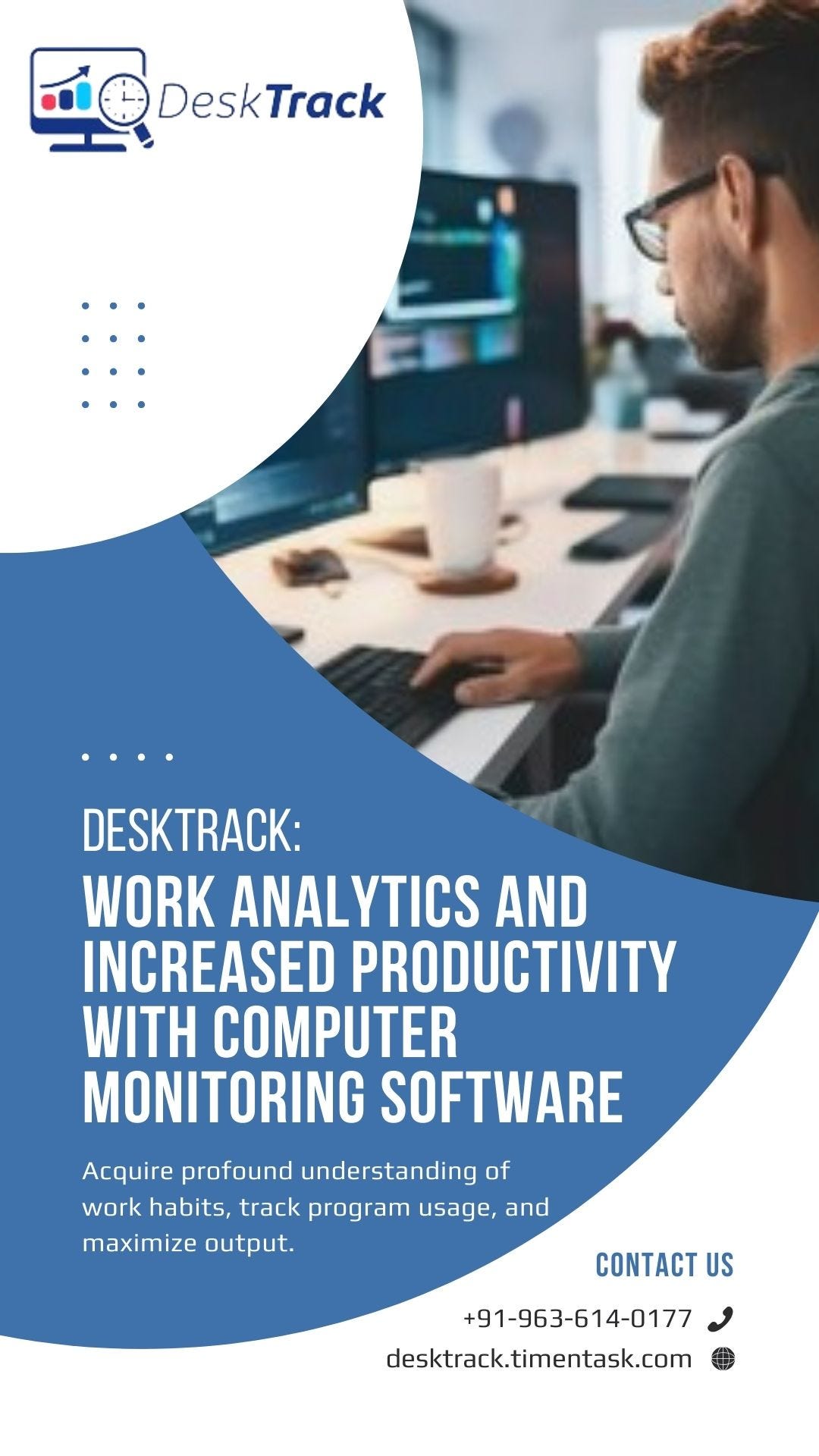 DeskTrack Increase Work from Home Productivity by 2024 Increase