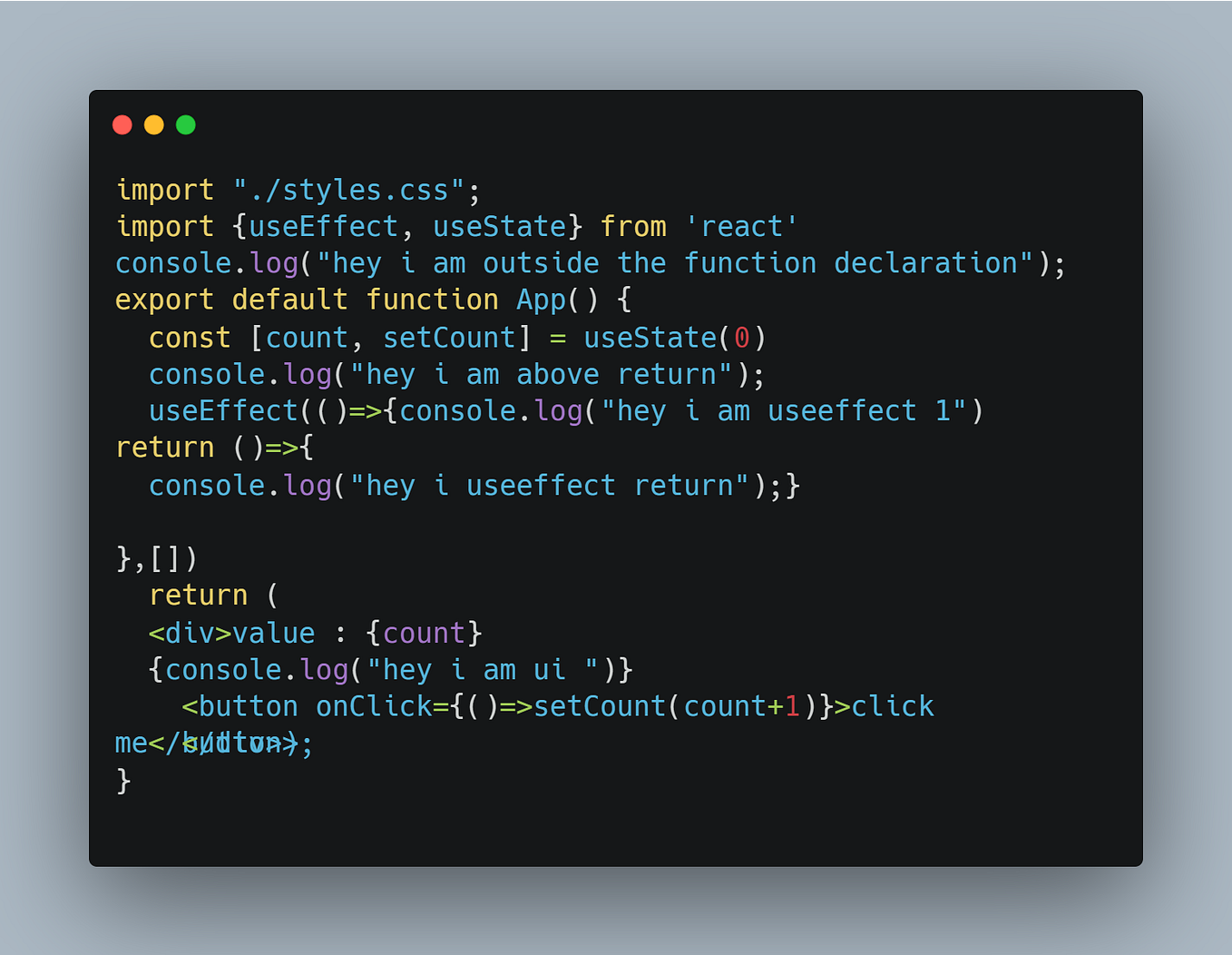 How React works behind the Scene, a detailed explanation of loading a ...