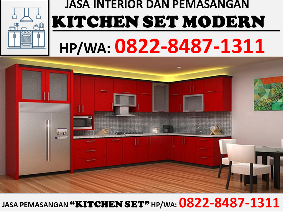 HP/WA : 0822–8487–1311 (Tsel) Pembuat kitchen set di batam | by 0822