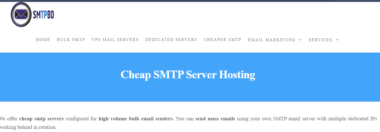 Cheap SMTP Server Hosting. We offer cheap smtp servers configured… | by  Queen Rose | Medium