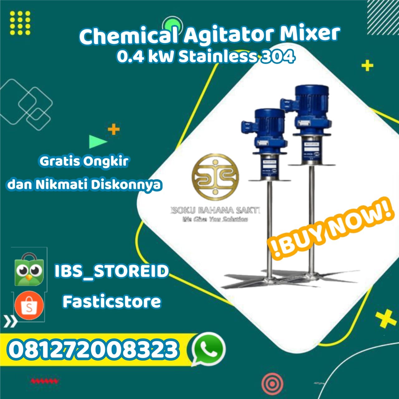 Agitator Mixer Types Ica Isoku Medium
