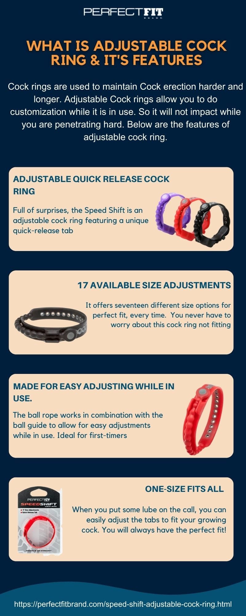 Perfect Fit Speed Shift Penis Ring