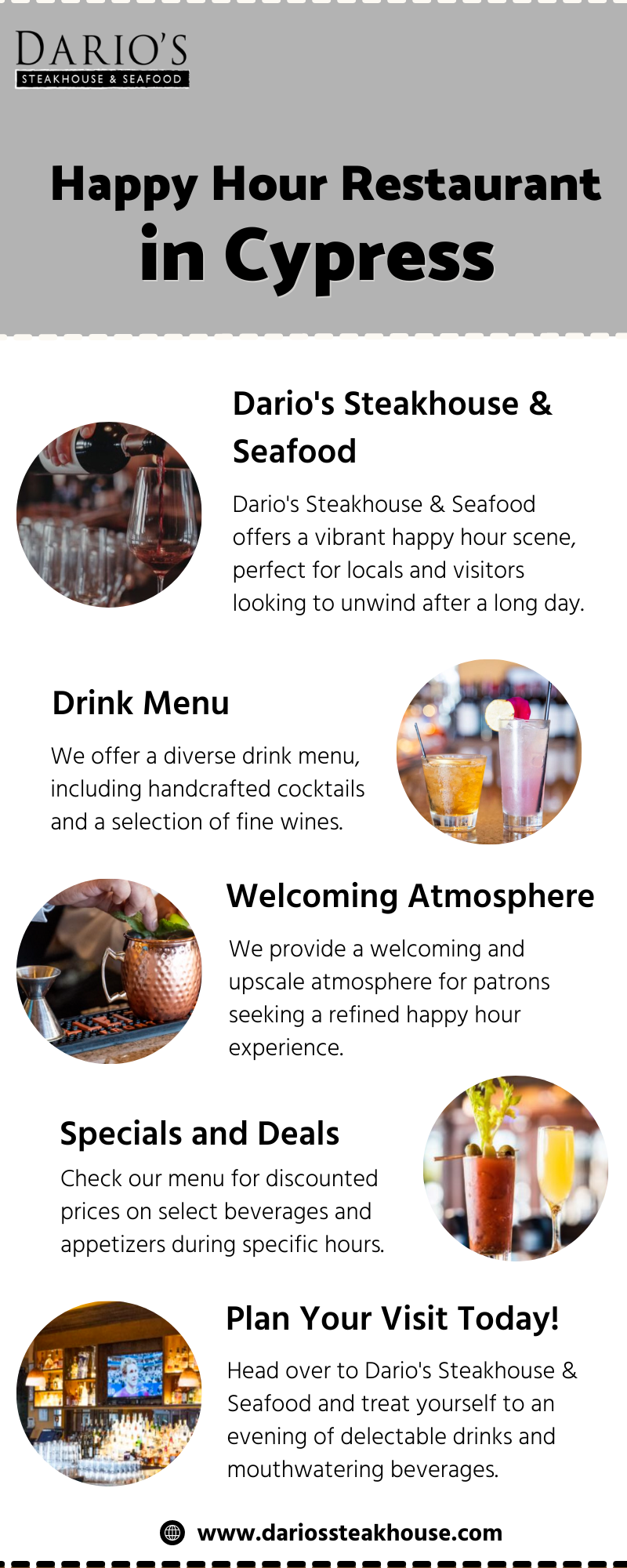 Exploring the Best Restaurants in Cypress, TX Dario’s Steakhouse and