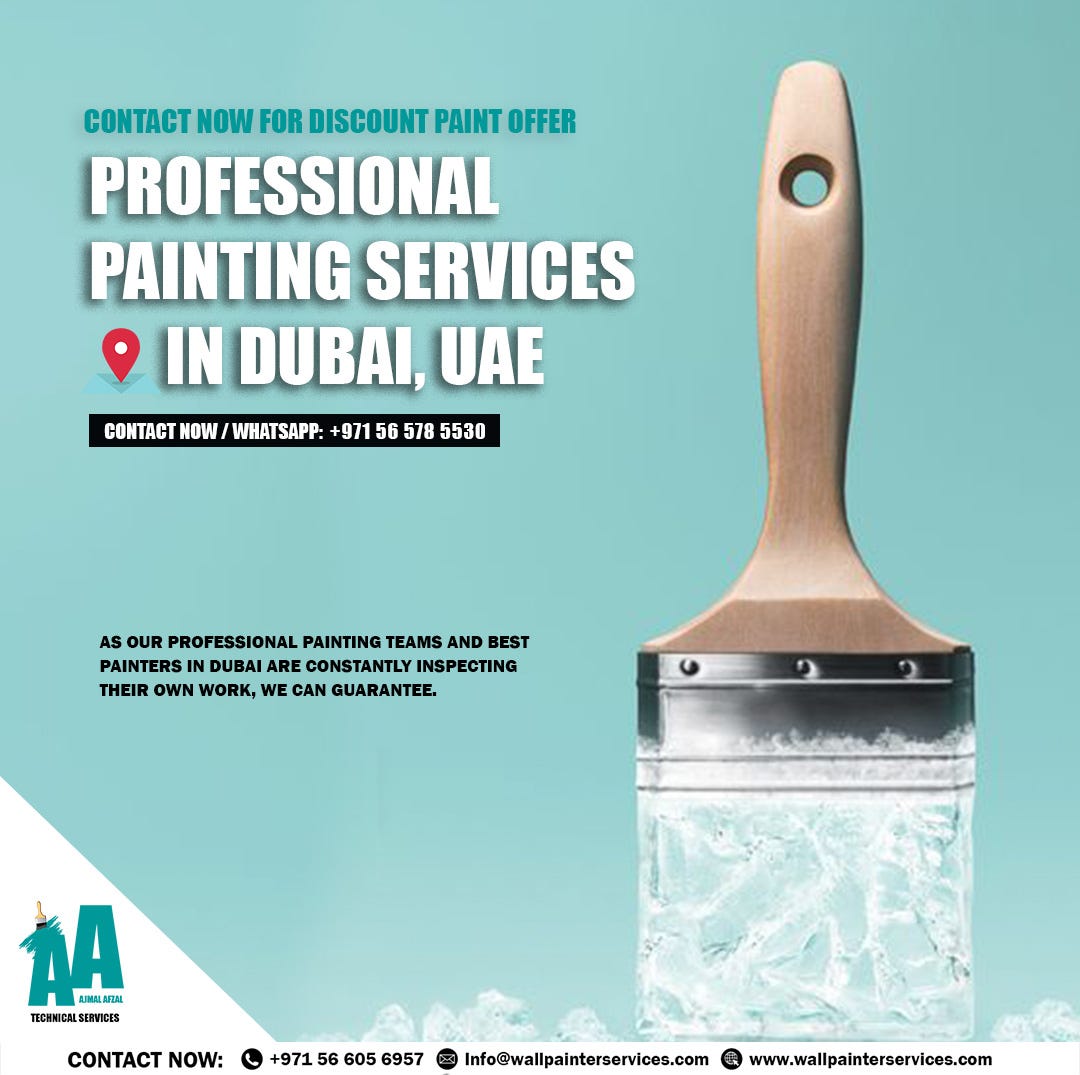 Top Painting Companies in Dubai, UAE by Painting Services in Dubai