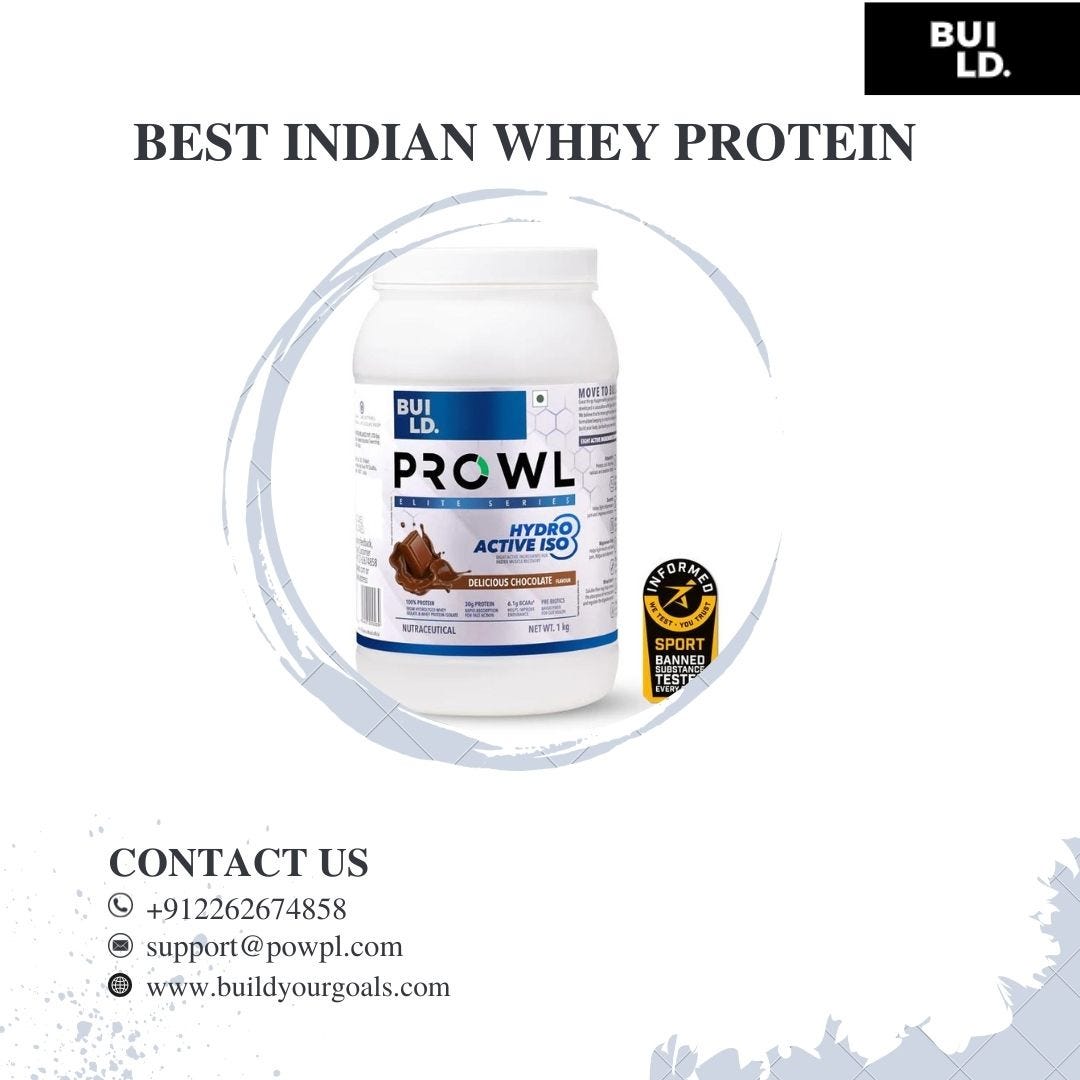 Best Isolate Protein in India with Buildyourgoals - Buildyourgoals - Medium