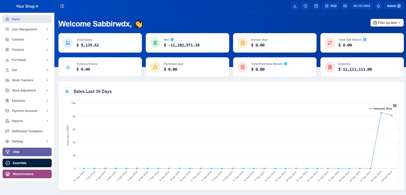 Complete POS With Inventory Management & HRM System In PHP MySQL | by ...