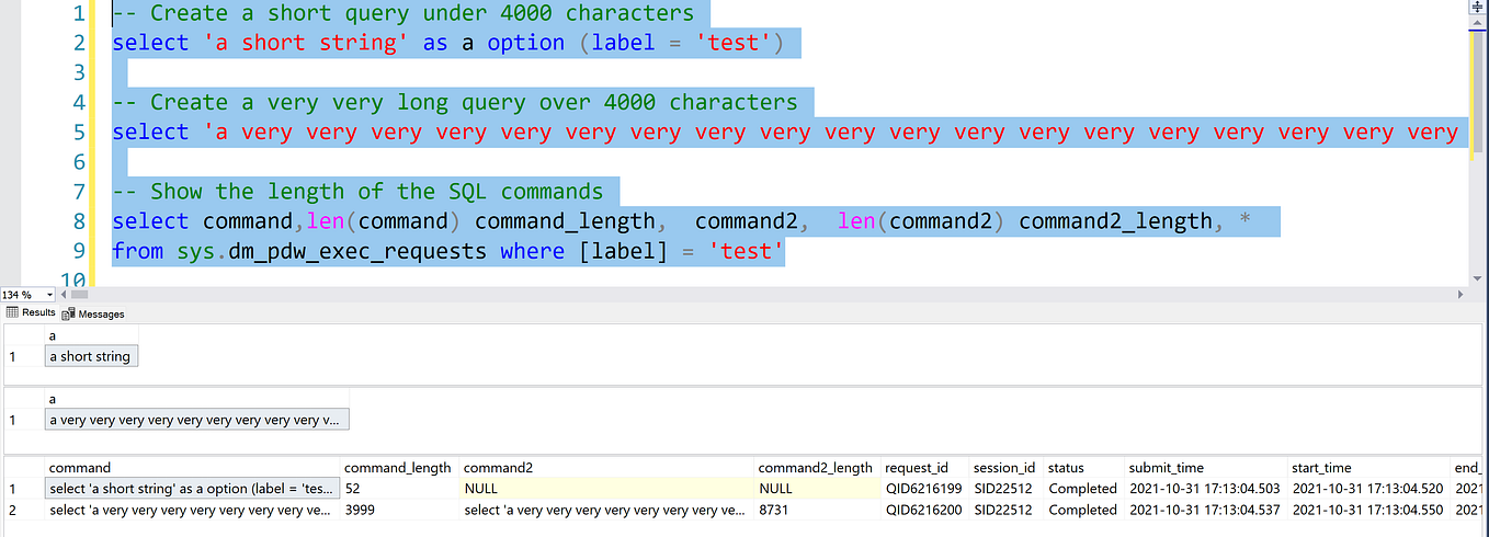 Workaround for delays in the automatically generated schema in the SQL ...