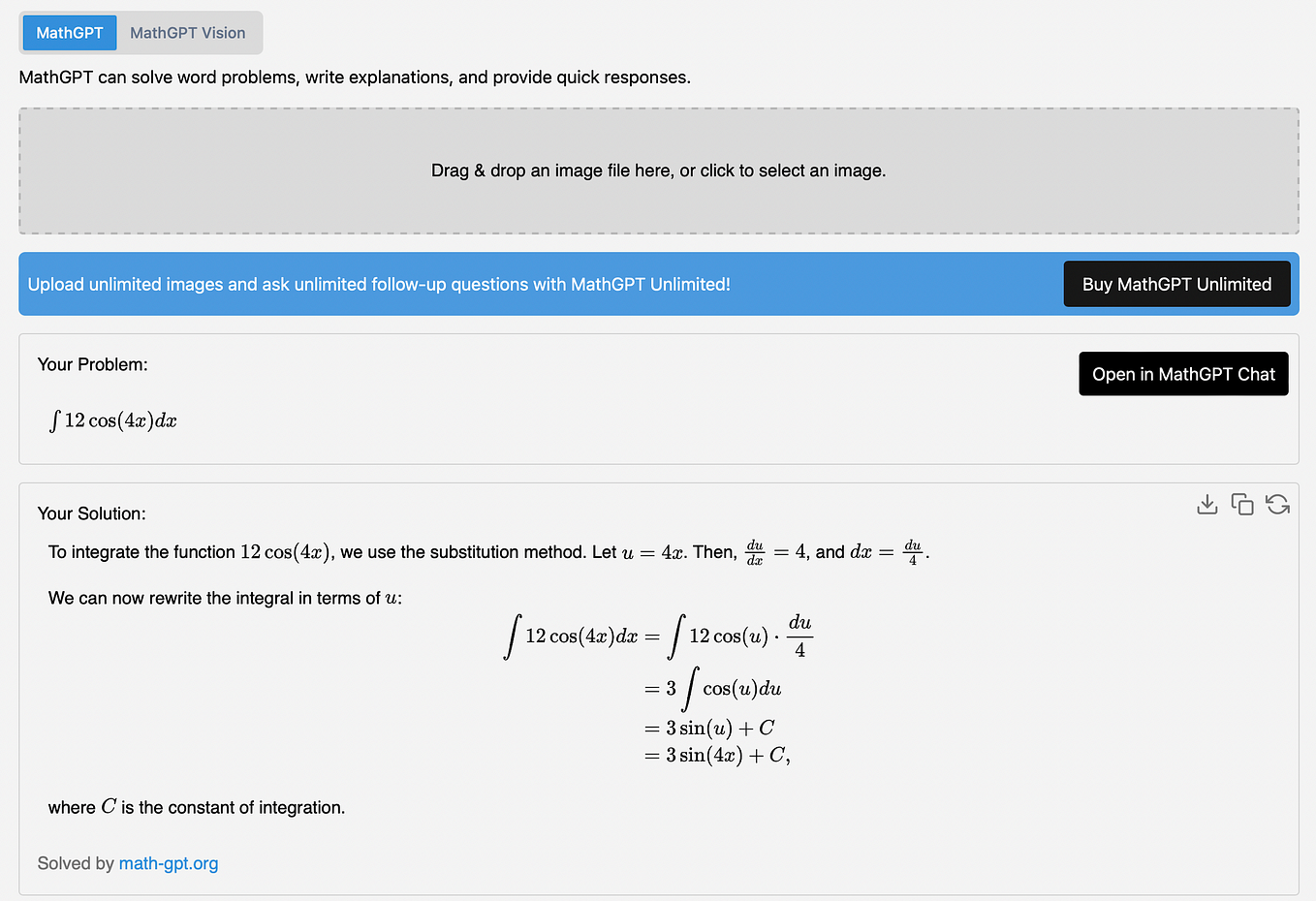 The Best AI Photo Math Solver - MathGPT | Photo Math AI Calculator - Medium