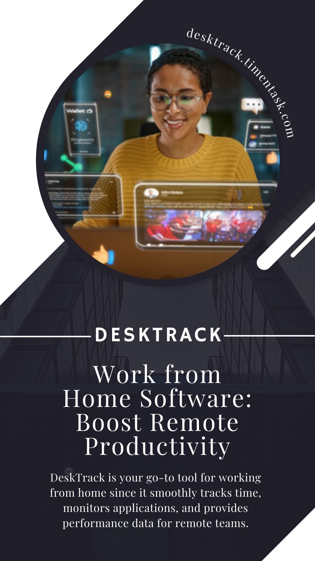 DeskTrack Increase Work from Home Productivity by 2024 Increase