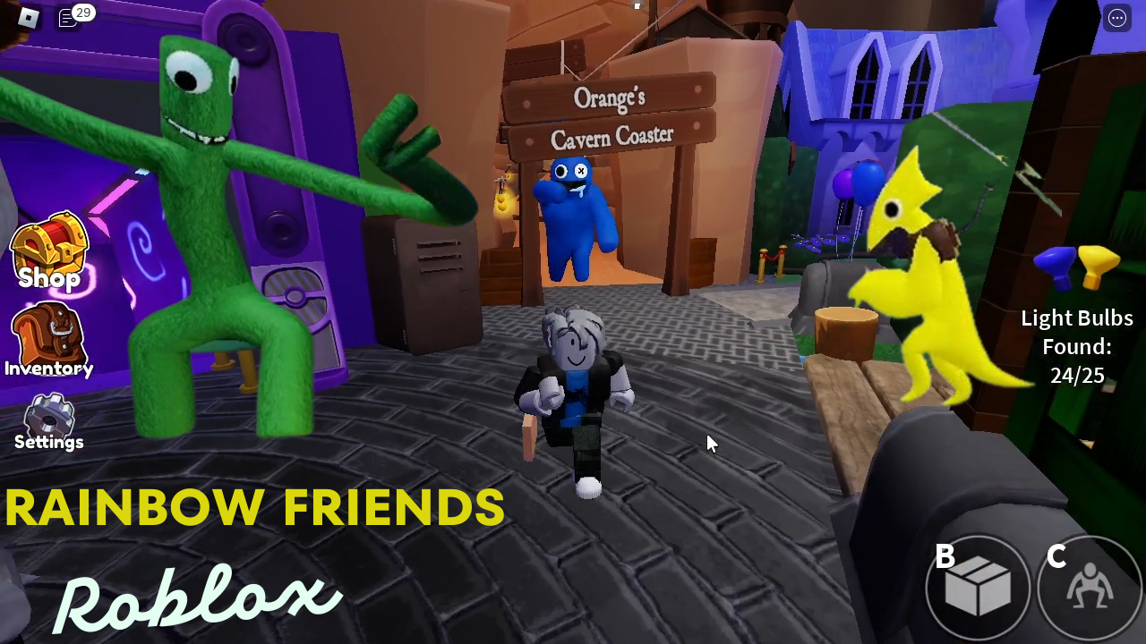 RAINBOW FRIENDS ROBLOX jogo online gratuito em