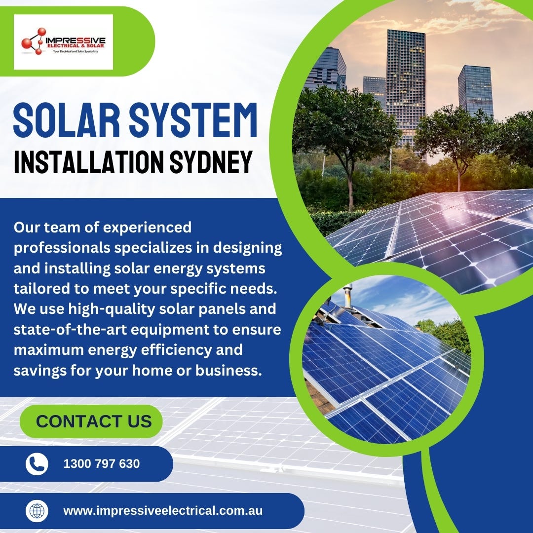 Solar System Installation Sydney Impressive Electrical & Solar Medium