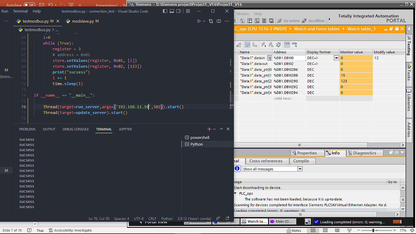 เชื่อมต่อ plc mitsubishi ด้วย python และ Nodered | by Nut Techosakondee ... image.