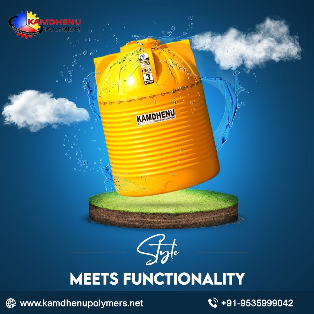 Best Plastic Water Storage Tank in Bangalore Kamdhenulimited Medium