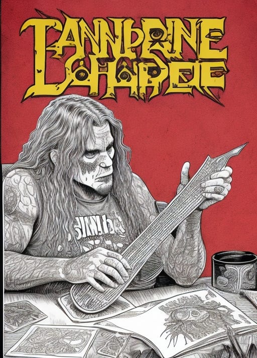 cannibal corpse coloring book - Coloringbook - Medium