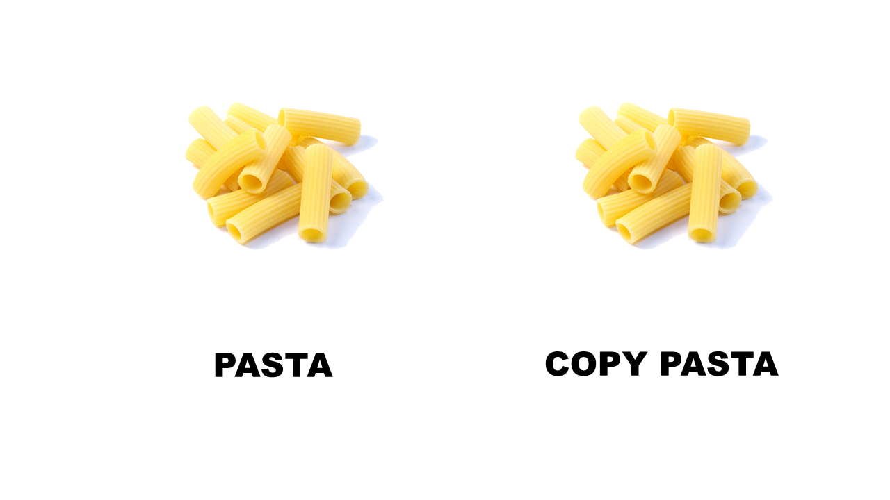 Copy Pasta Tutorial 