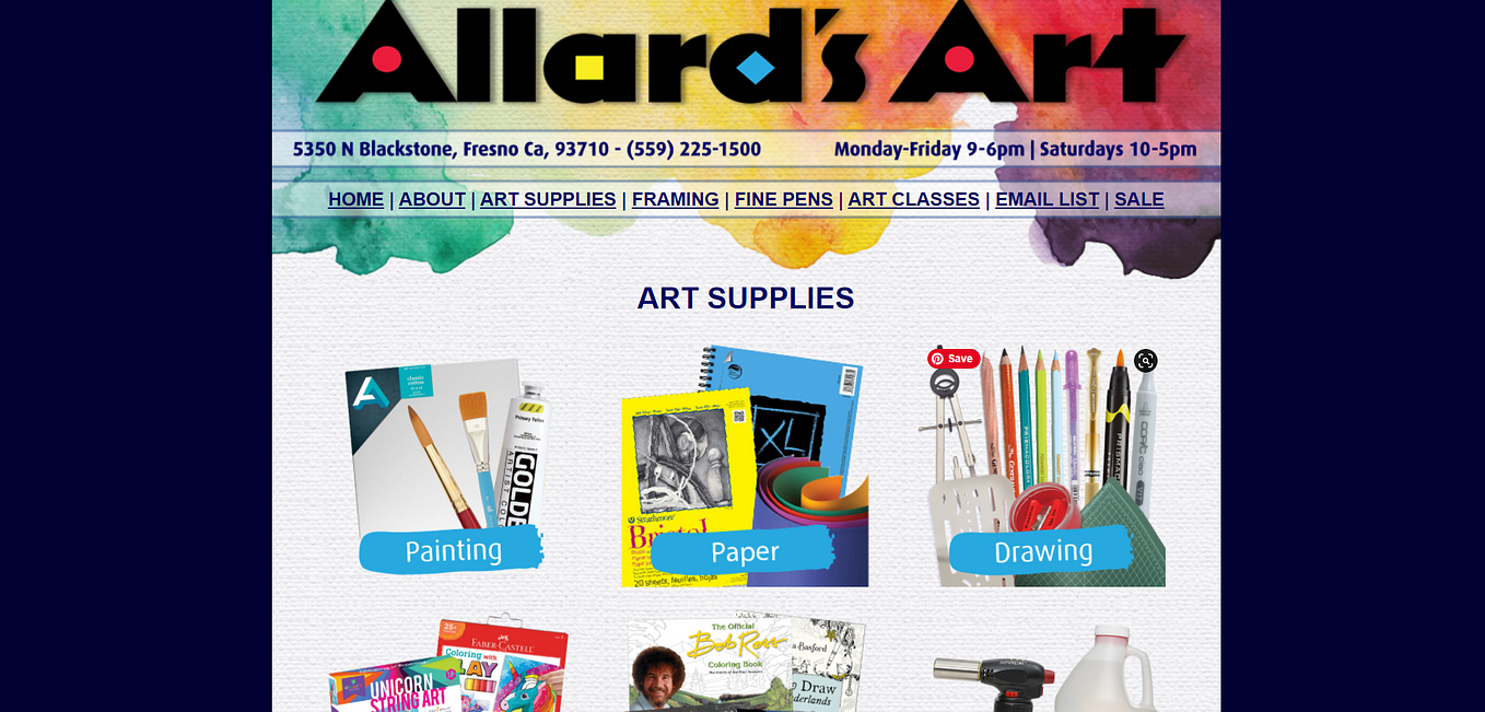 Allard's Art Supplies