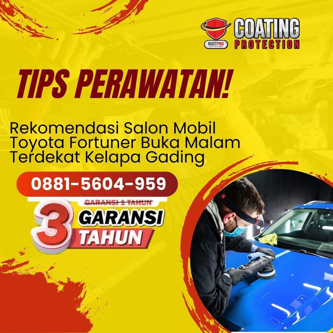 “Bersinar Sepanjang Waktu: Bengkel Detailing Interior Mobil Toyota