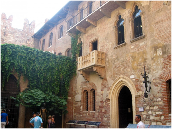 A casa do amor — e de Julieta em Verona