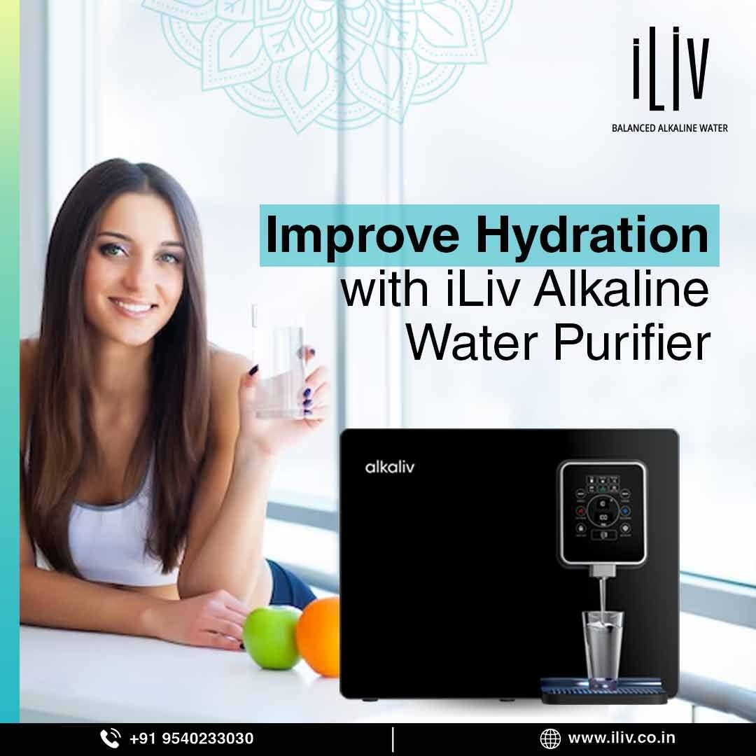 Best Alkaline Water Purifier Solution — iLiv iliv water Medium