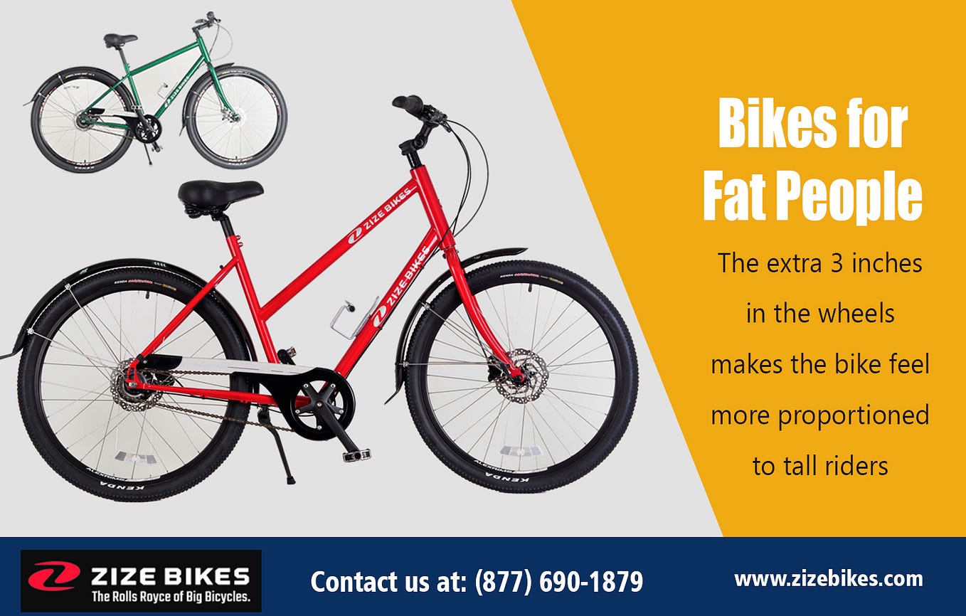 Bikes For Fat People. Bikes for over 300 lbs can empower you… by Mountain Bikes For Heavy