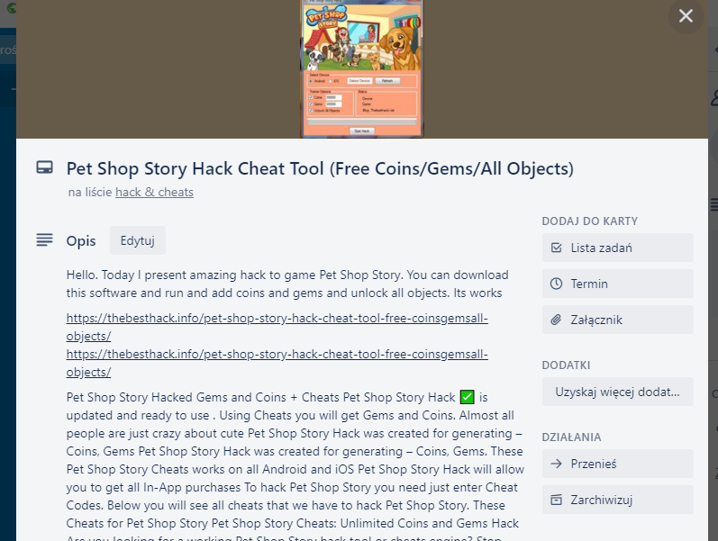 Pet Shop Story Hacked Gems and Coins cheats by Crimsoning Medium