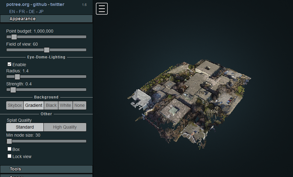 Visualizing Point Cloud & 3D Data On Web