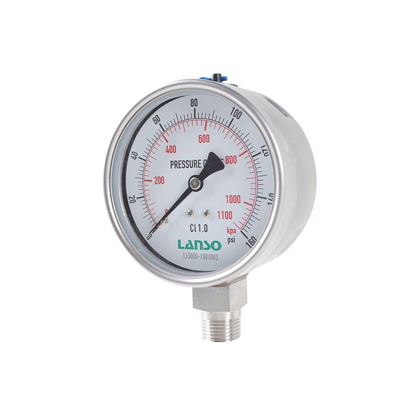 Is bourdon tube manometer the same as water pressure? Lansocanada