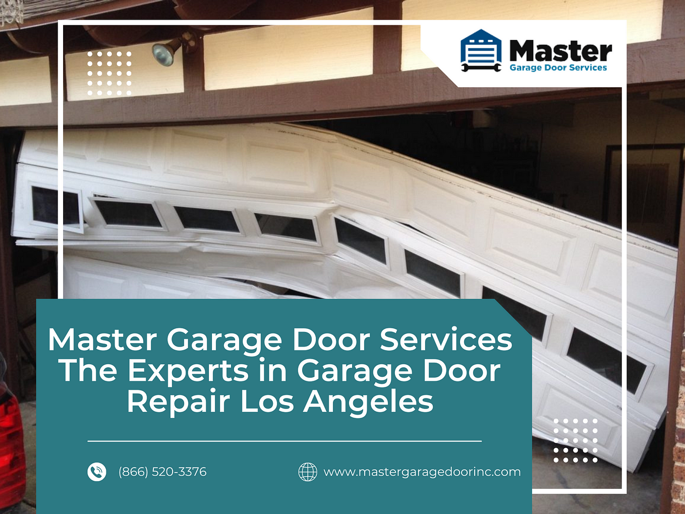 How To Repair A Garage Door Yourself A StepByStep Guide by Master Garage Door Services Medium