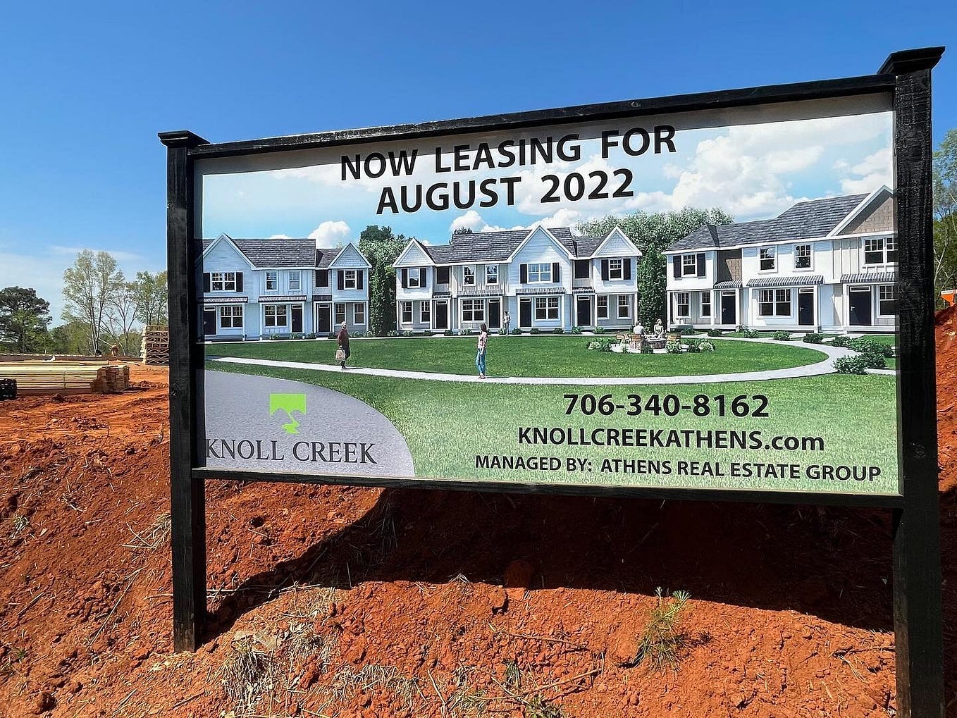 Athens GA townhomes For Rent. Knoll Creek A New Community Of Luxury
