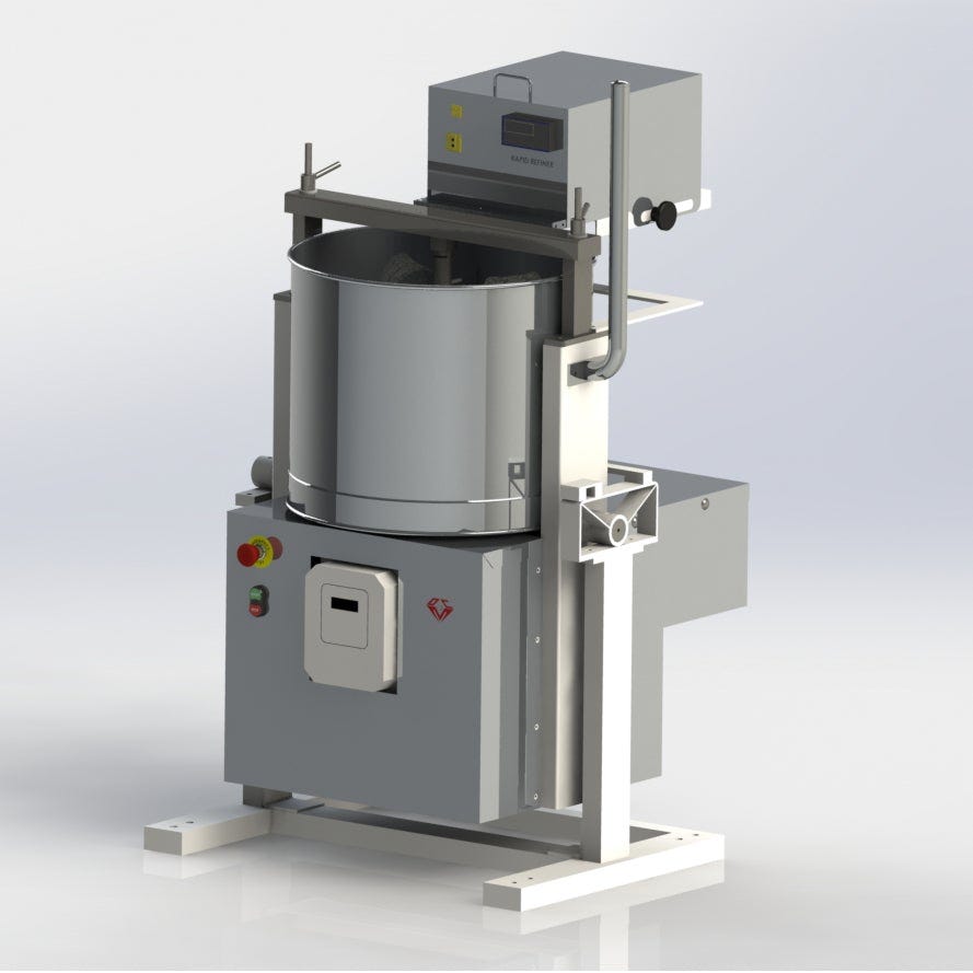 Premier Tilting Chocolate Refiner by Diamond Custom Machines Medium