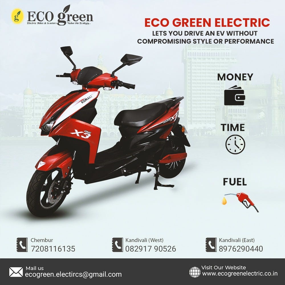 Discover the Top Electric Bikes in Mumbai at EcoGreen Electric