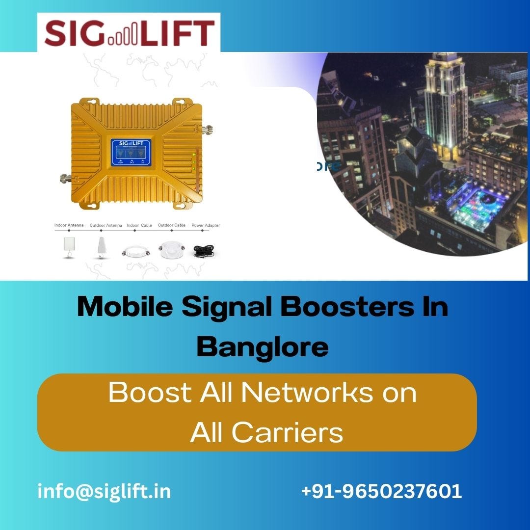Mobile Signal Booster for Home Siglift by SigLift Medium