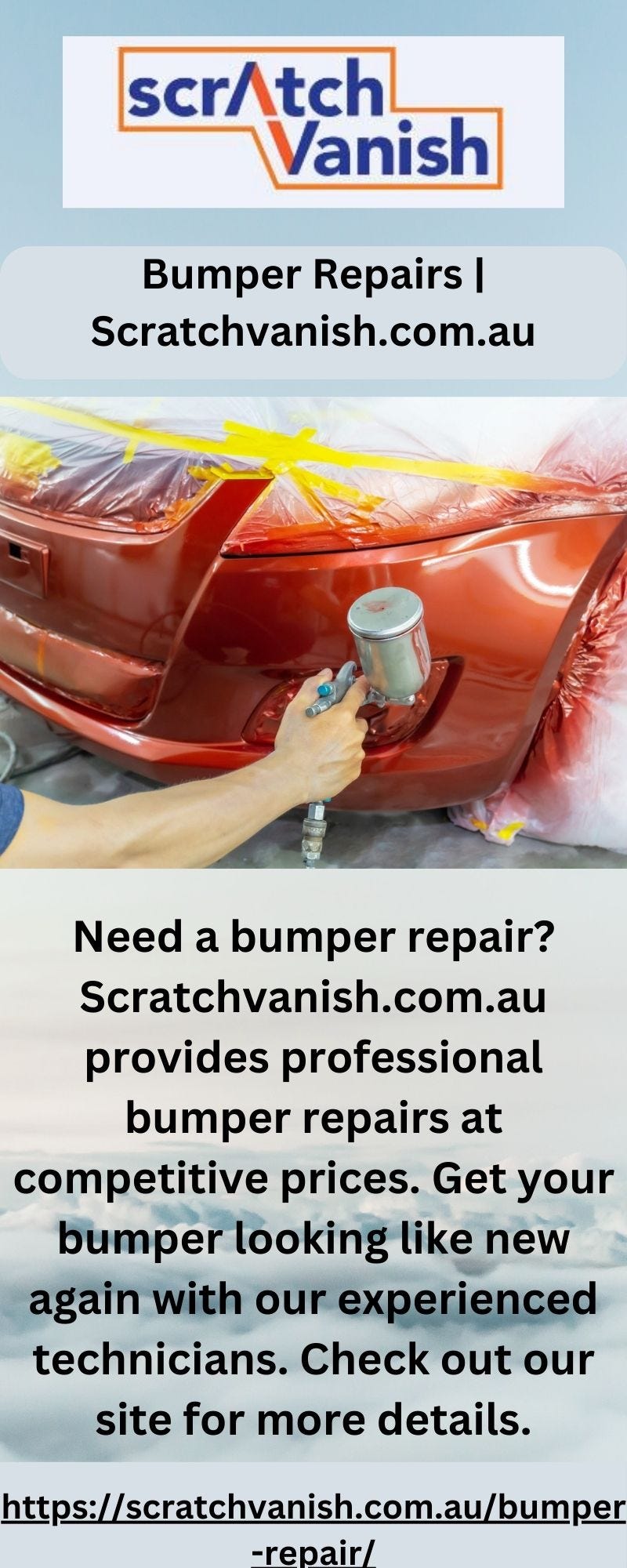 Car Bumper Scratch Repair Sydney Scratch