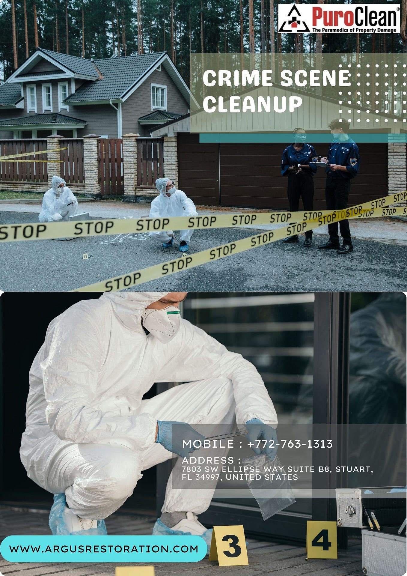 Puro Clean — Crime Scene Cleaning Crime Scene Cleaning Medium