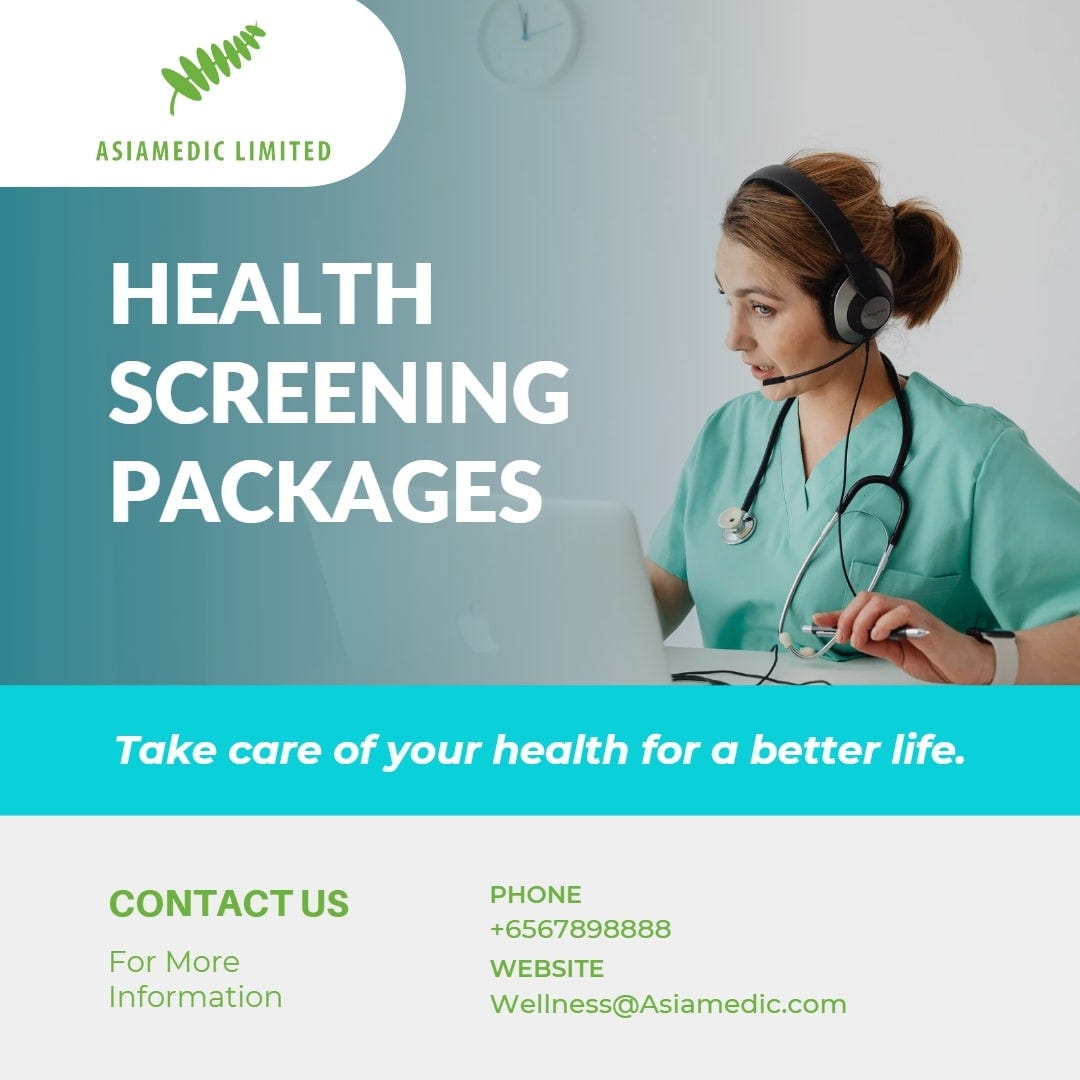 Comprehensive Full Body Checkup In Singapore | AsiaMedic Health ...