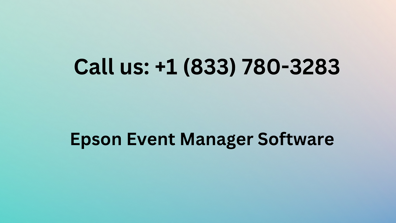 What is the benefit of using epson event manager software? by
