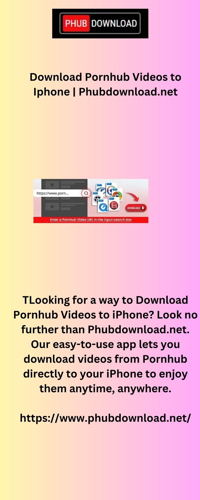 Pornhub Video Downloader | Phubdownload.net - Phubdownload - Medium