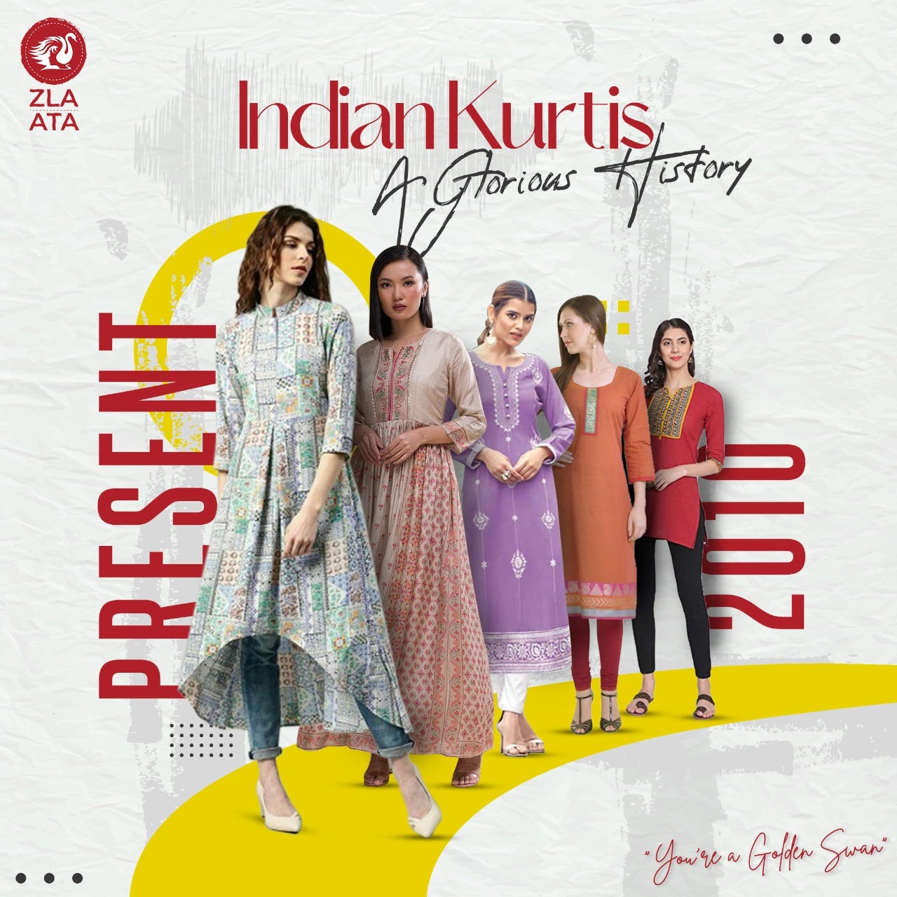 Indian Kurtis: A Glorious History, by Zlaata