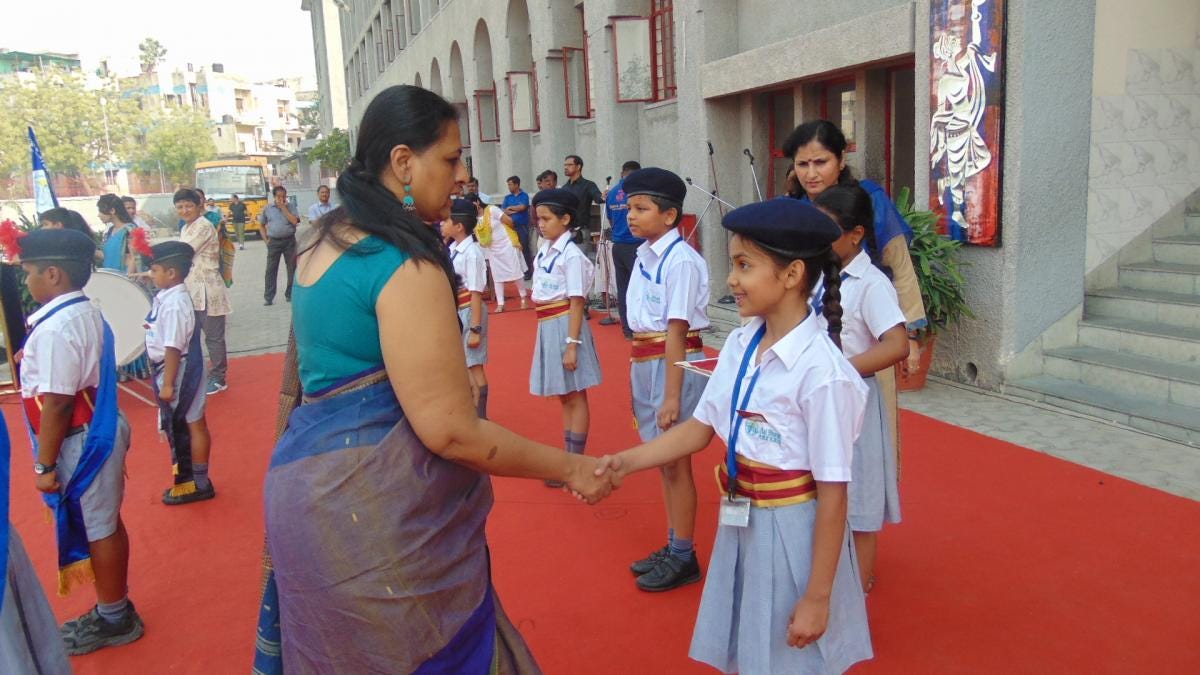 best pre-primary school in Noida. “Orientation day: where new ...