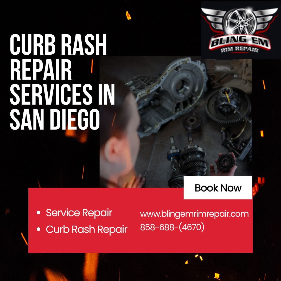 Expert Rim Repair: Curb Rash Solutions in San Diego - Blinge Em Rim