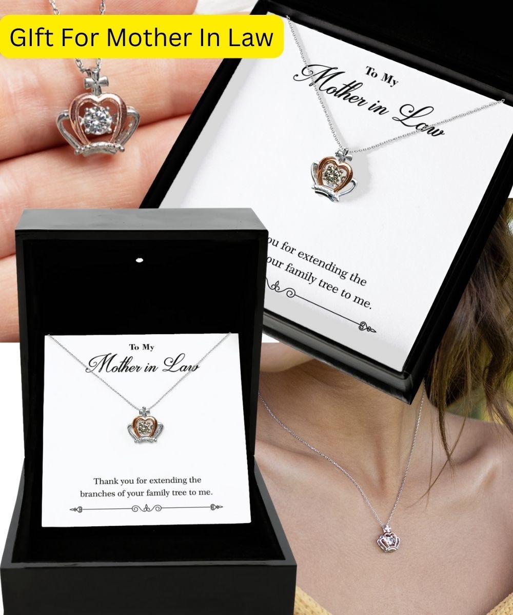 Custom Personalized To Mother-In-Law Necklace - Gift Idea For Mother-In-Law - Thank You For Trusting Me With A Piece Of Your Heart