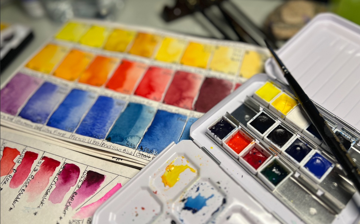 Handmade Metallic Watercolors - What are they? How to use them