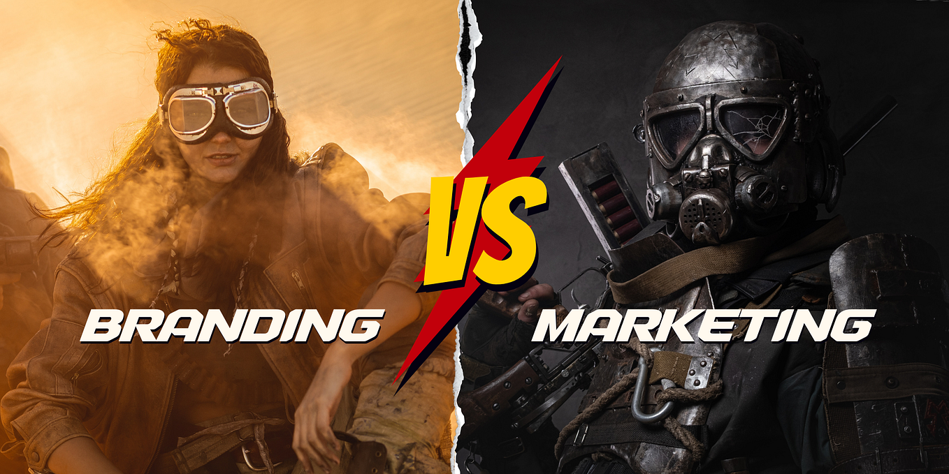 Branding Vs Marketing. What's the big difference?