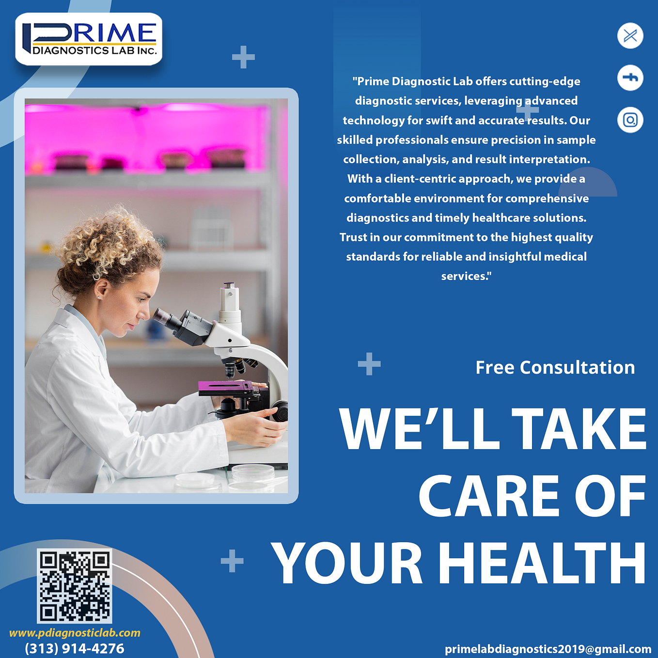 PRIME DIAGNOSTIC LAB INC. Plabdiagnostics Medium