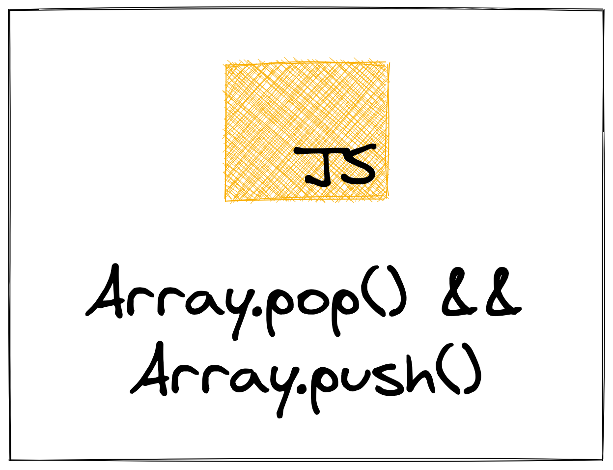 klimaks vindruer Ansøger pop and push: Learning Javascript's Array Methods by Building Them | by  Zakk Fleischmann | Level Up Coding