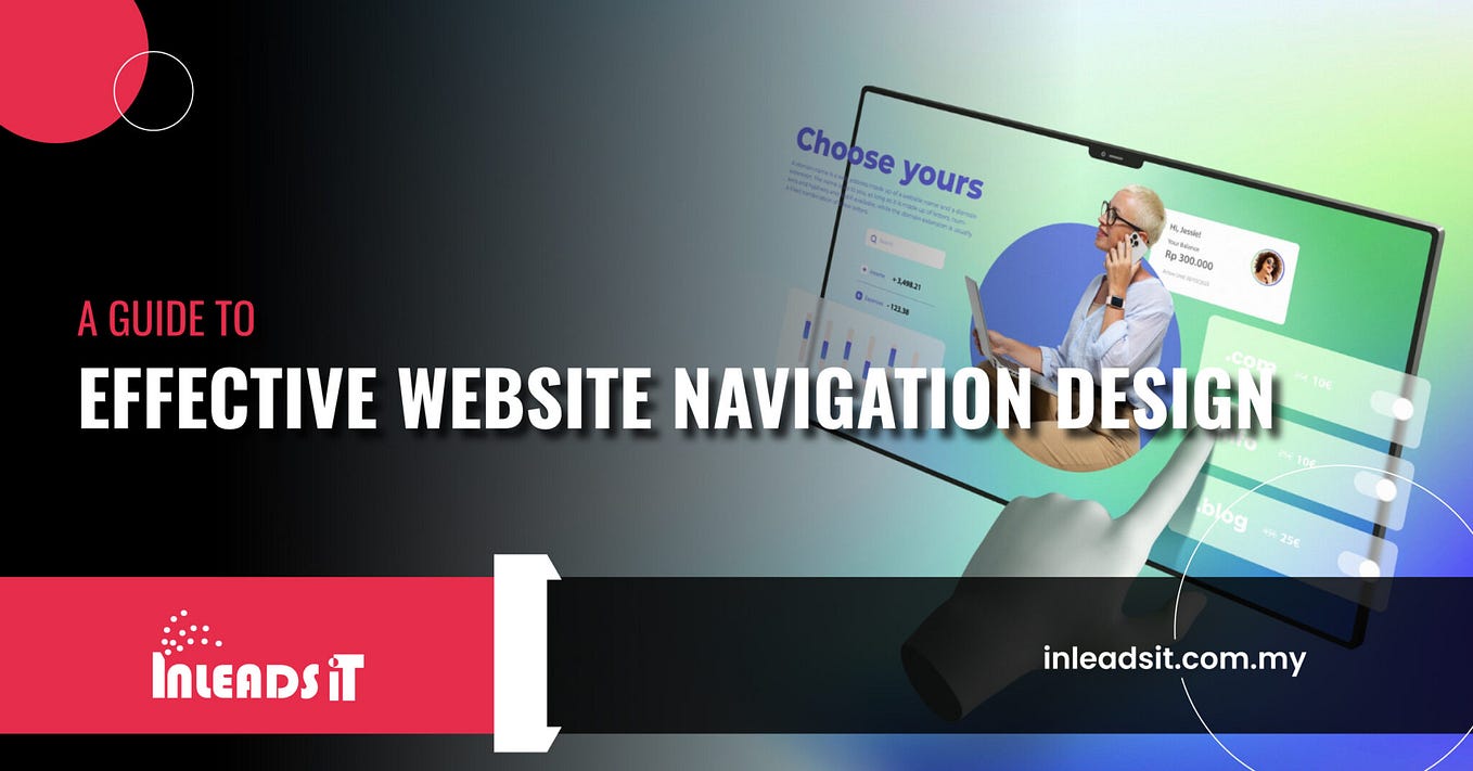 A Guide to Effective site Navigation Design by Inleads IT Solution