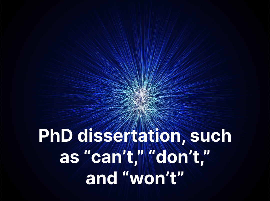 how many chapters in a phd dissertation