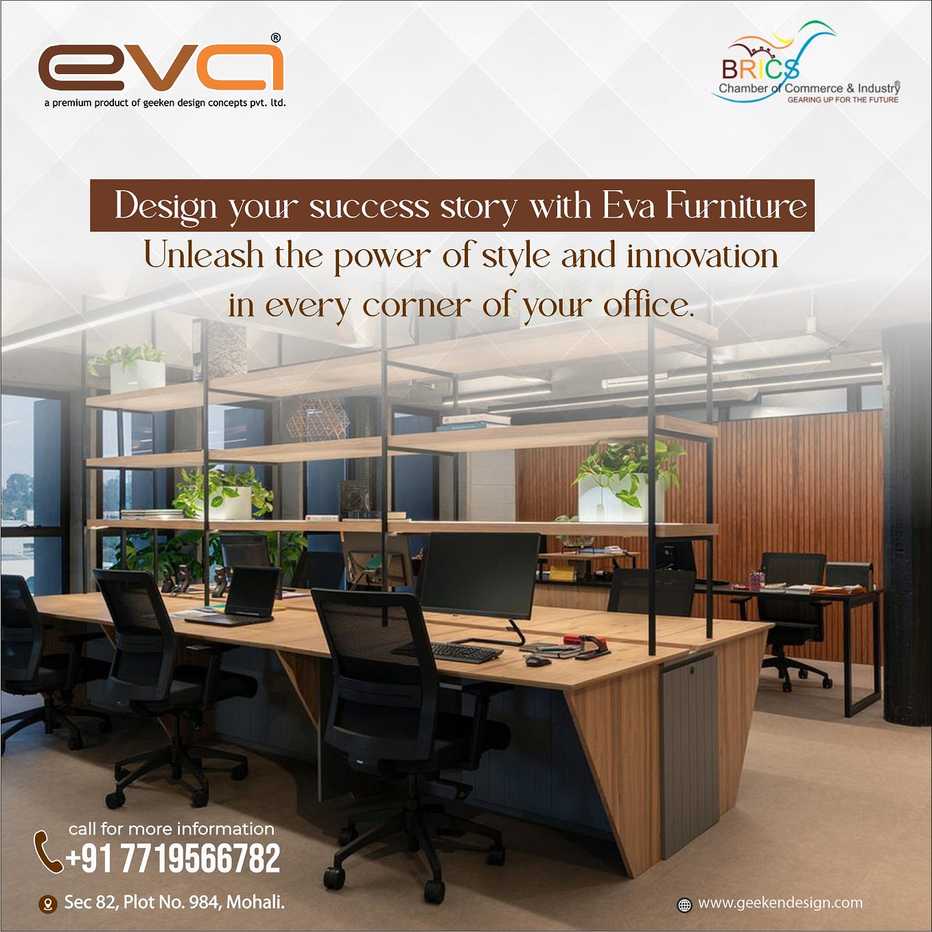 Office furniture manufacturers in Chandigarh - Eva Furniture - Medium